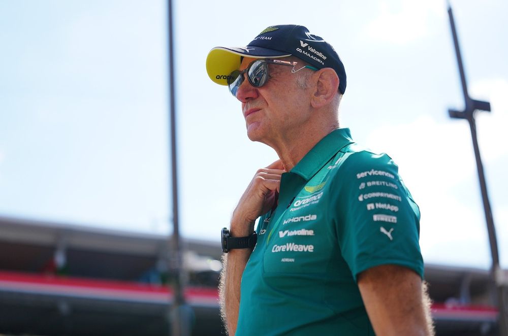 Adrian Newey was on the ground with Aston Martin in Monaco
