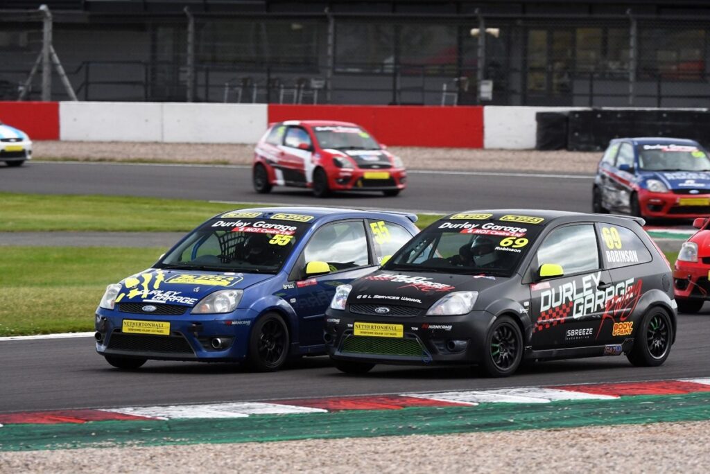 Three different winners as Fiesta ST150s entertain at Donington Park BRSCC event Three different winners as Fiesta ST150s entertain at Donington Park BRSCC event
