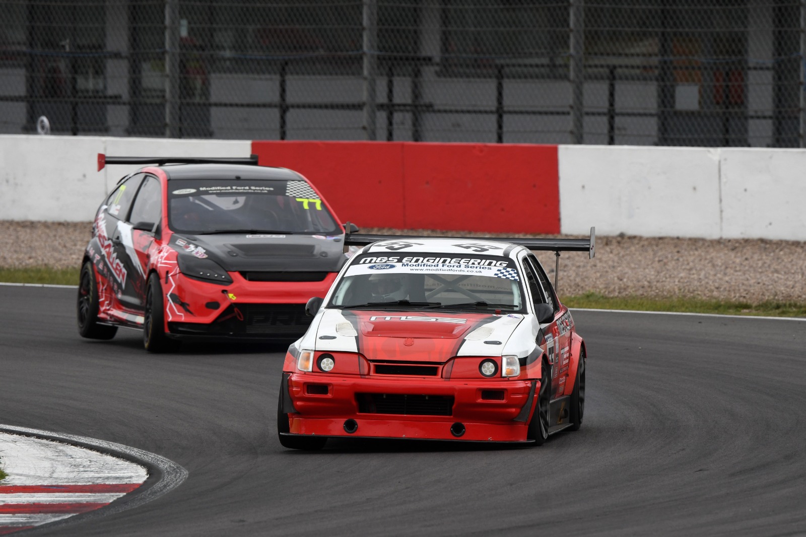 Davies and Allen shared the Modified Fords spoils