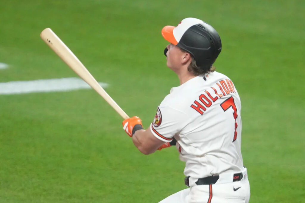 Young gem, Holliday granny lead to 7-2 Orioles win
