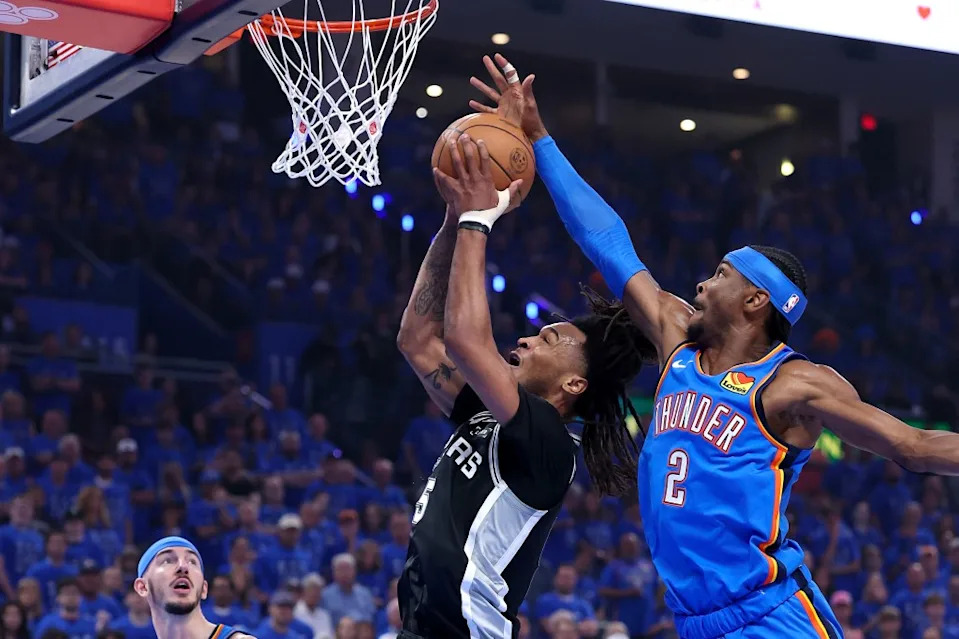 The Thunder fell to the Spurs in seven games during this year’s Western Conference Finals. Getty Images
