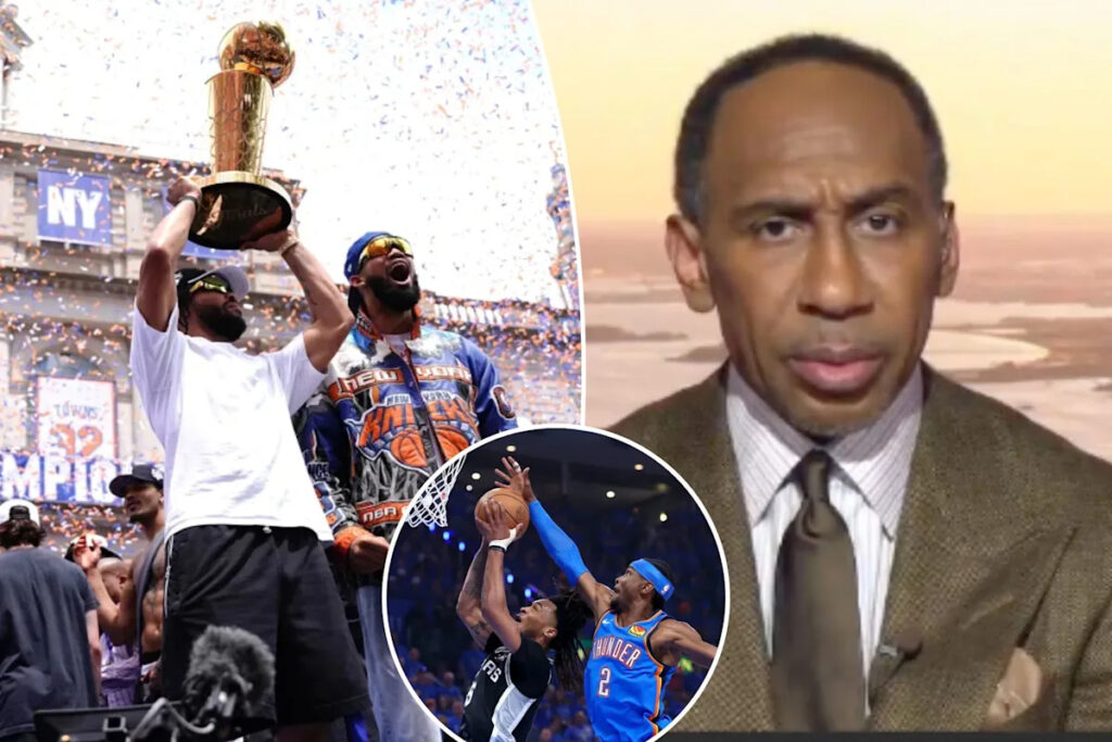Why Stephen A. Smith is downplaying the Knicks’ chances to repeat as champs Why Stephen A. Smith is downplaying the Knicks’ chances to repeat as champs