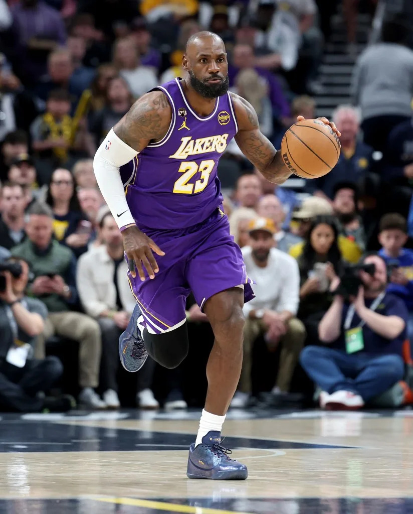 Will LeBron James (above) get to team again with Anthony Davis? Getty Images