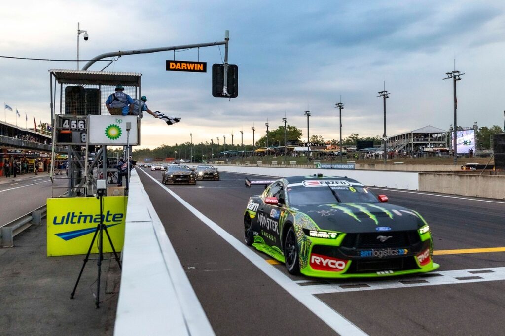 Waters takes first win of 2026 as Ford sweeps top five