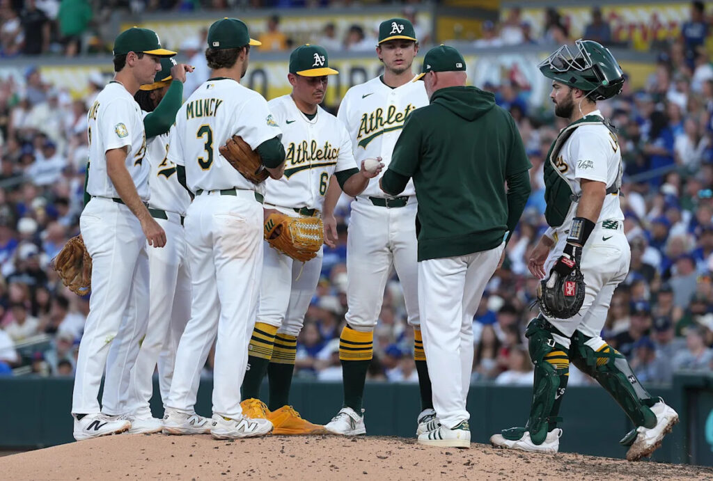 A’s Dr0p Series Opener To Dodgers 9-4