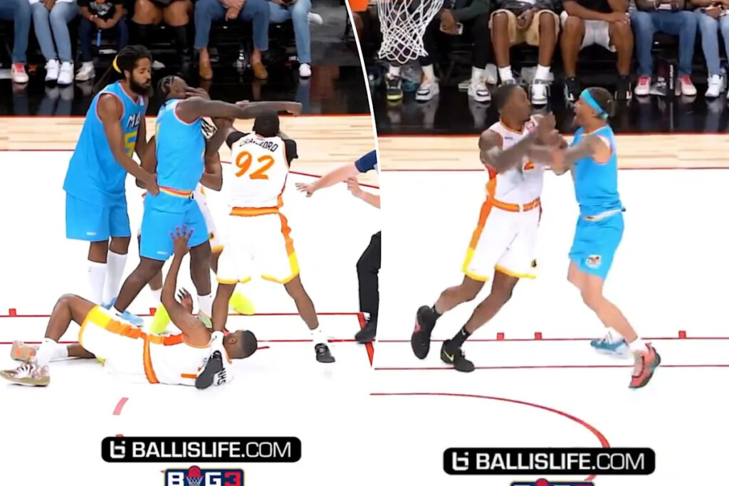 Two former NBA stars suspended by BIG3 after separate altercations in opener Two former NBA stars suspended by BIG3 after separate altercations in opener