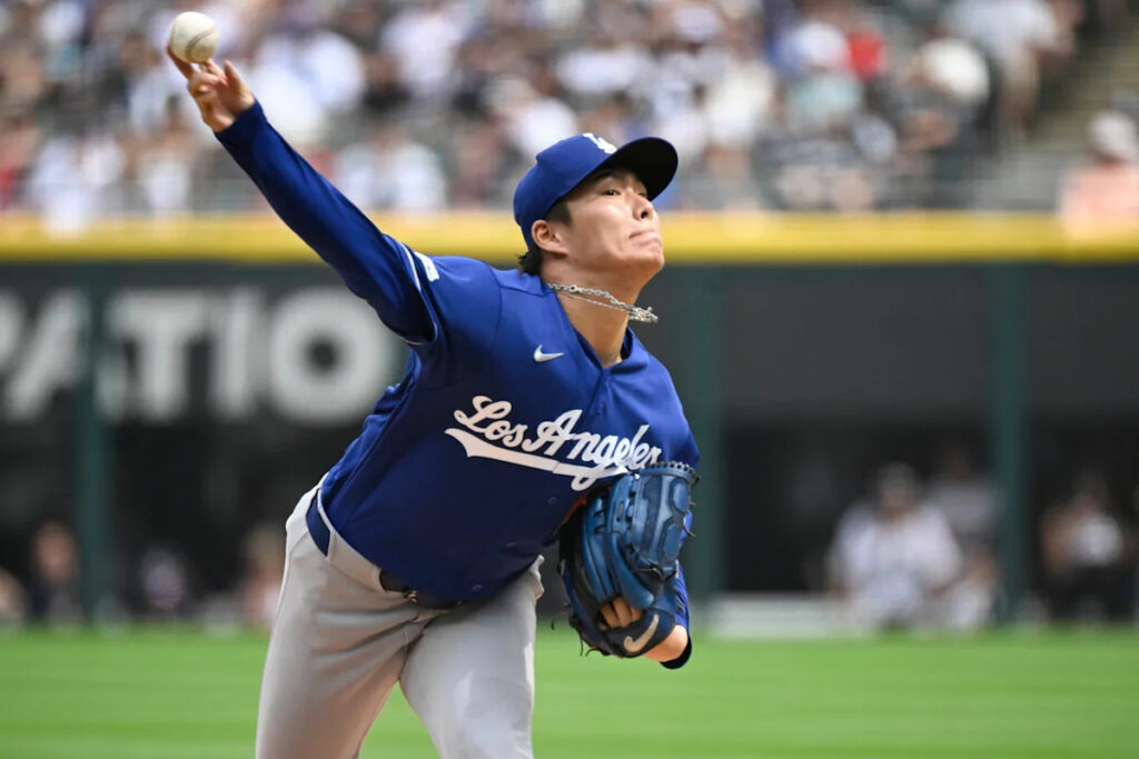 Dodgers star Yoshinobu Yamamoto loses perfect game on Mookie Betts error in 8th inning, then loses no-hitter in 9th