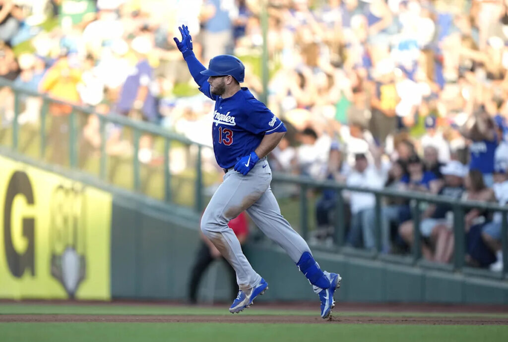 Dodgers win battle of namesakes in blowout fashion