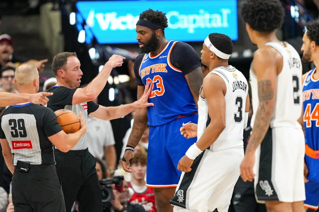 NBA rescinds Knicks big man Mitchell Robinson’s controversial technical foul against Victor Wembanyama