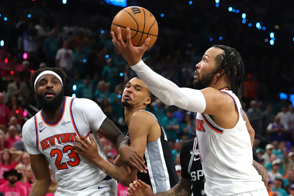 Did the Knicks win last night vs the Spurs in Game 1 of the NBA Finals?
