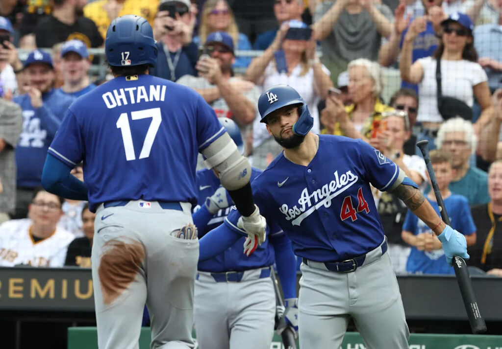 Dodgers two-out magic is enough to outlast the Pirates