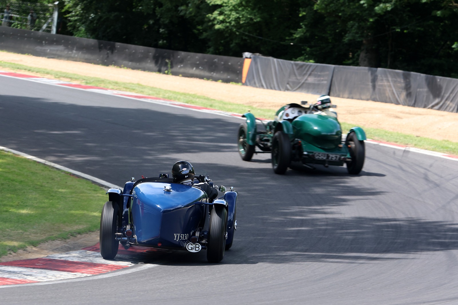 The Riley of Hewitson was twice on the Pre-War podium