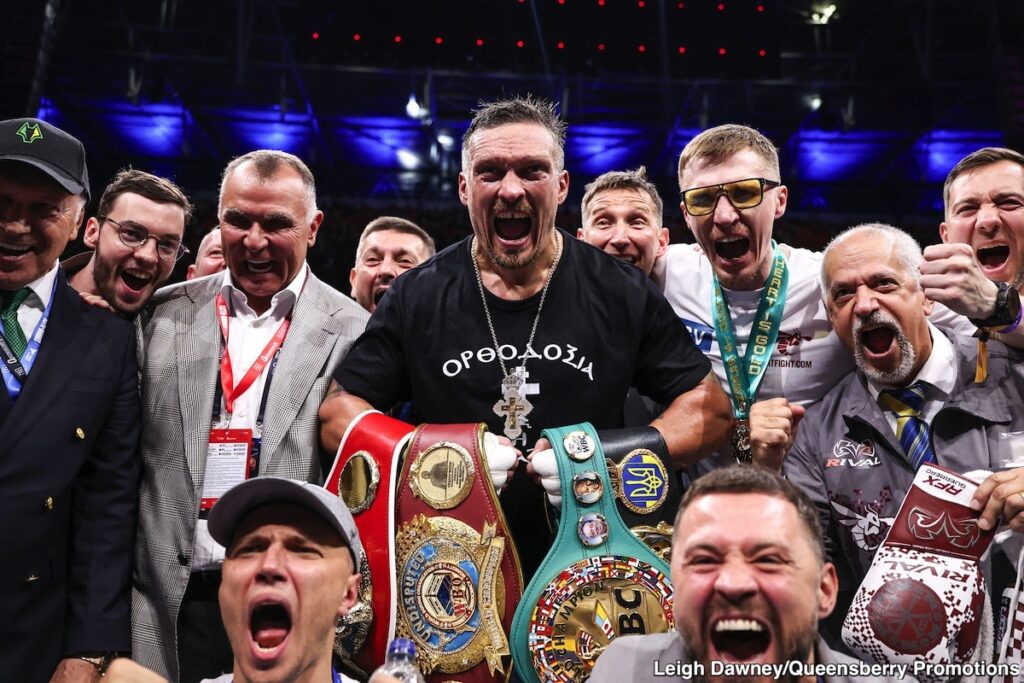 Eddie Hearn Says Oleksandr Usyk’s Exit Makes Heavyweight Division More Exciting