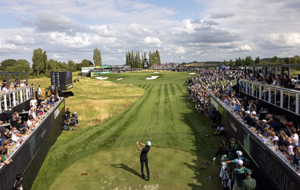 LIV Golf UK swings into JCB LIV Golf UK swings into JCB