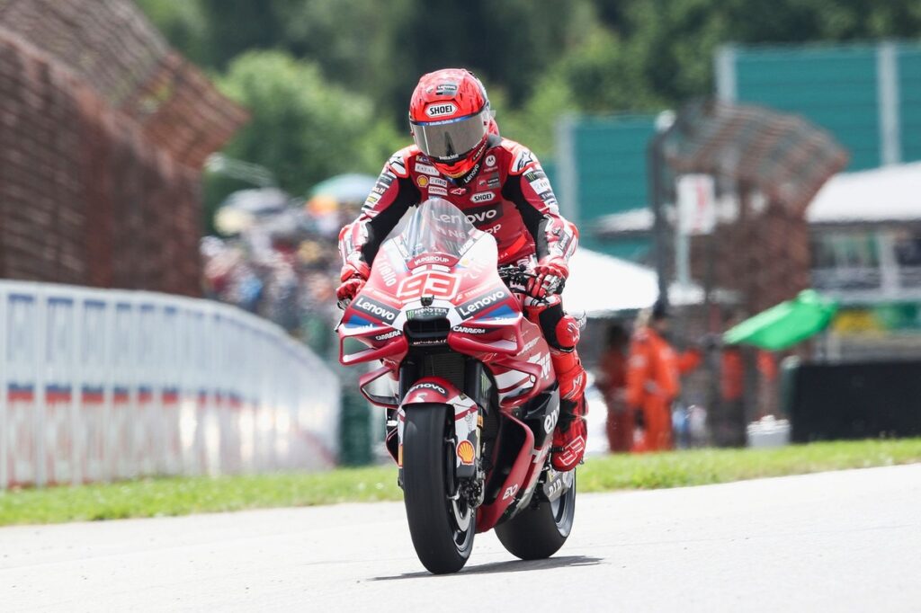 Marquez leads Ducati sweep to take sprint win Marquez leads Ducati sweep to take sprint win