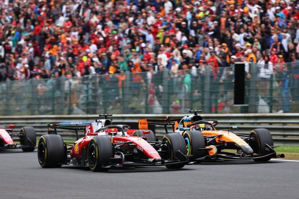 Why Leclerc wasn’t penalised for clash with Piastri in Belgian GP Why Leclerc wasn’t penalised for clash with Piastri in Belgian GP