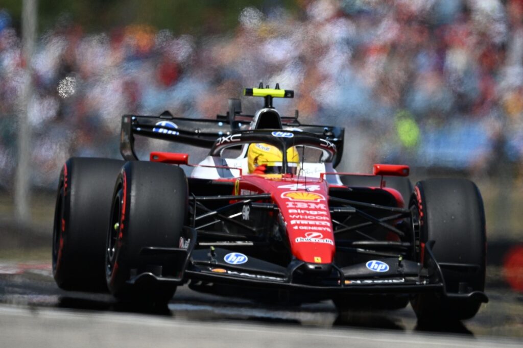 Hamilton under investigation by stewards over impeding Piastri in Hungarian GP qualifying Hamilton under investigation by stewards over impeding Piastri in Hungarian GP qualifying