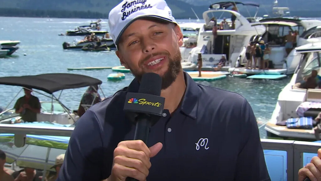 Steph Curry on his PGA Tour career prospects and LeBron possibly joining the Warriors