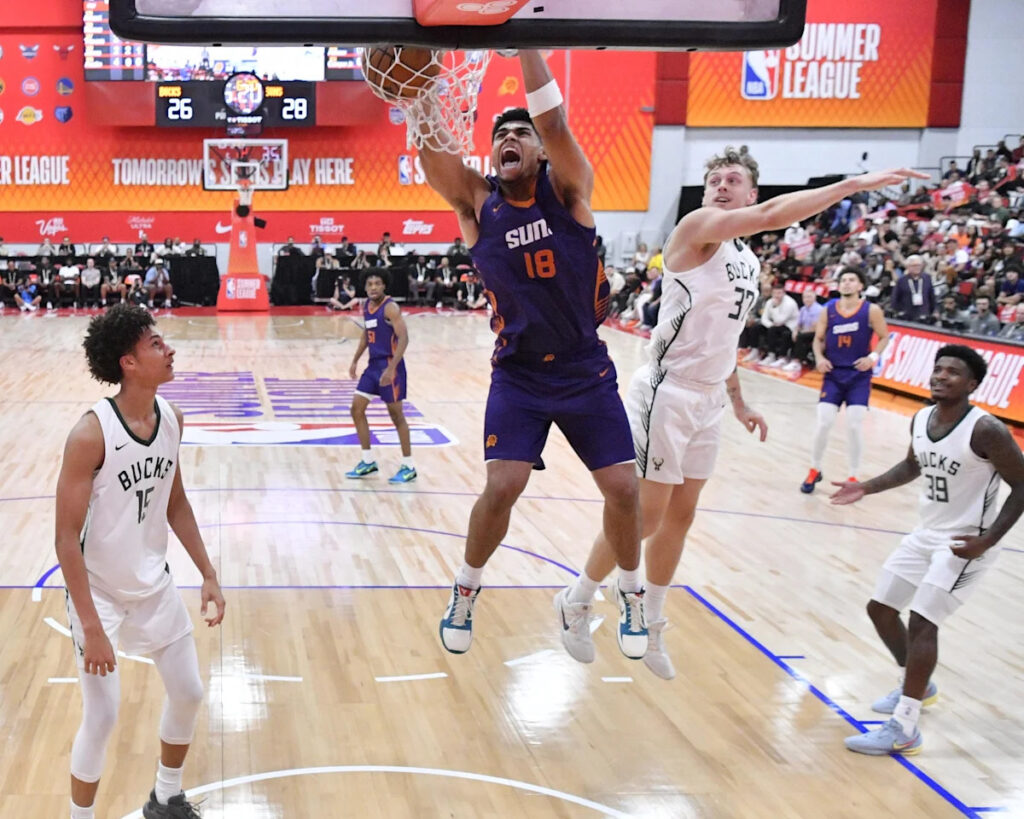 Koa Peat, Brayden Burries shine in NBA Summer League matchup Koa Peat, Brayden Burries shine in NBA Summer League matchup