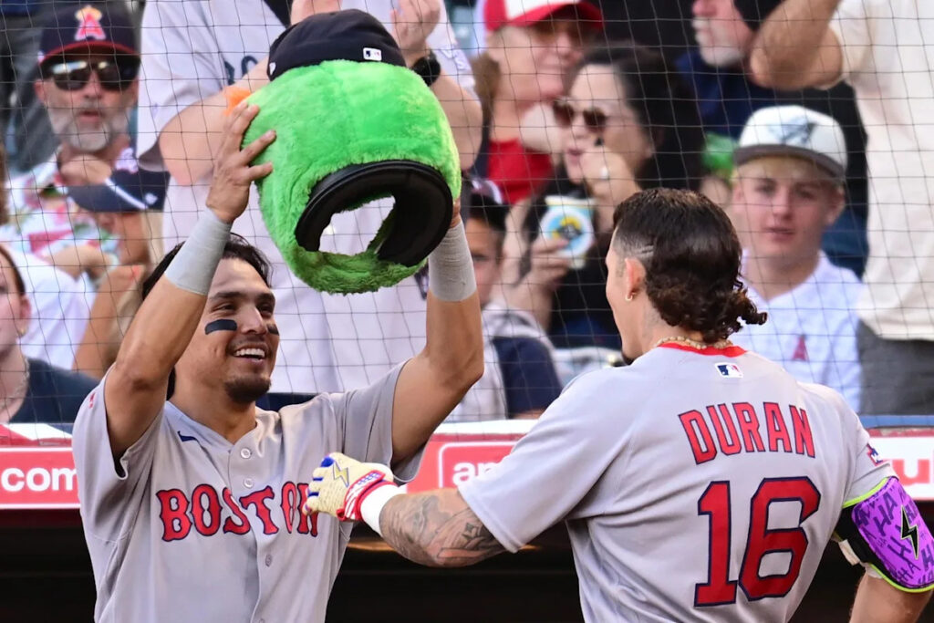 Red Sox Complete Sweep Of Angels Via The Long Ball Red Sox Complete Sweep Of Angels Via The Long Ball