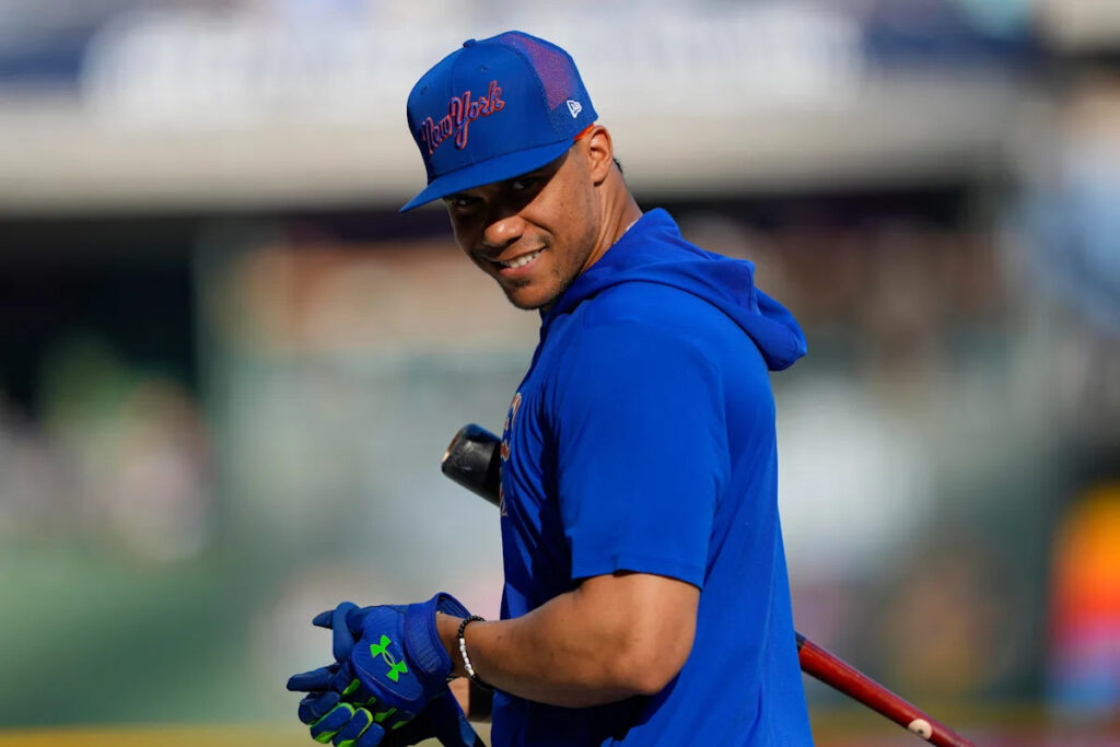 Juan Soto left Mets’ game early with calf tightness, will have an MRI today Juan Soto left Mets’ game early with calf tightness, will have an MRI today