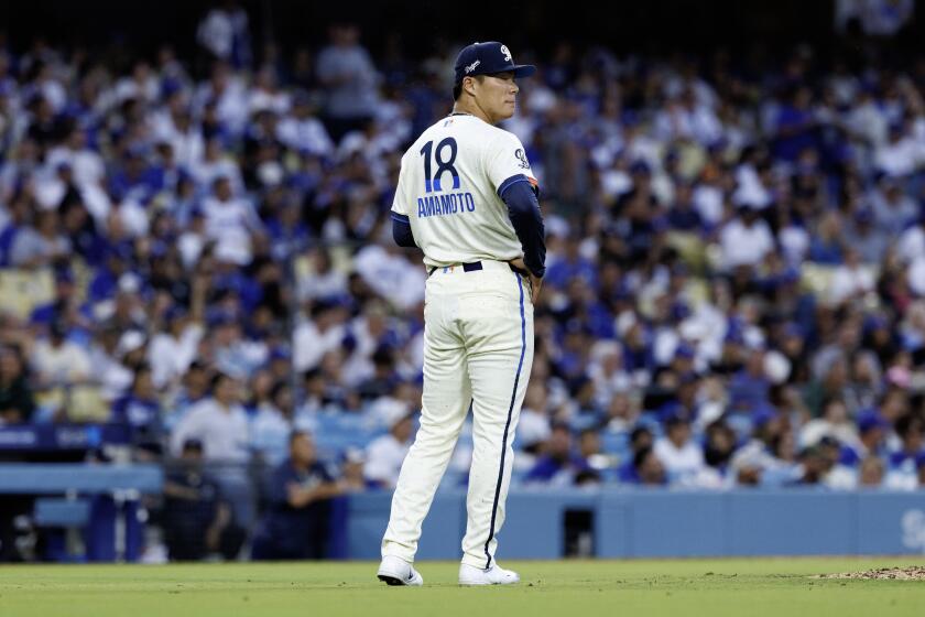 Yoshinobu Yamamoto has rough start as Dodgers drop series to Arizona Yoshinobu Yamamoto has rough start as Dodgers drop series to Arizona
