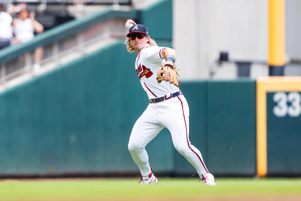 Michael Harris leads off, Jim Jarvis starts at shortstop vs Mets