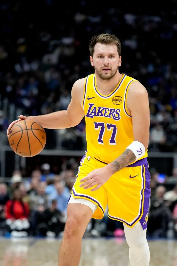 Luka Doncic has been the Lakers’ focus for a while now, according to an NBA insider. Getty Images