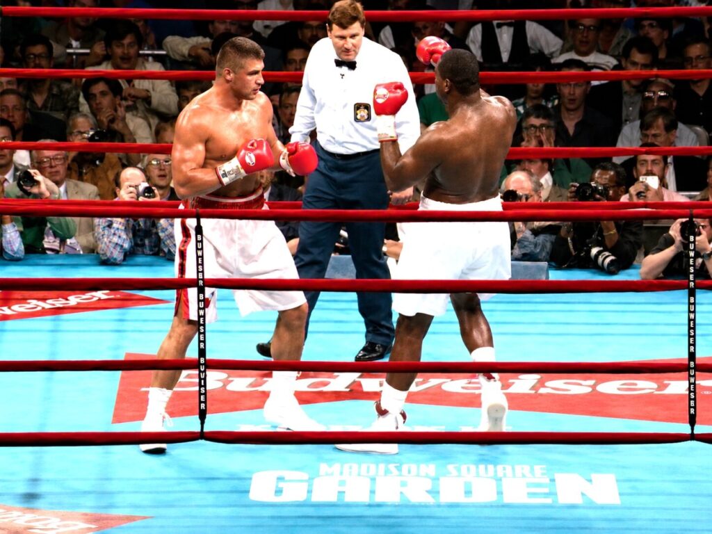 Riddick Bowe Survived Andrew Golota In Boxing’s Most Infamous Riot Riddick Bowe Survived Andrew Golota In Boxing’s Most Infamous Riot