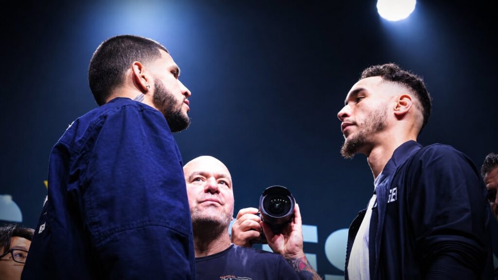 Edgar Berlanga Credits Dana White’s “Cheat Code” for Zuffa Push Edgar Berlanga Credits Dana White’s “Cheat Code” for Zuffa Push