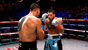 Edgar Berlanga Overcomes Knockdown to Halt Steven Butler Edgar Berlanga Overcomes Knockdown to Halt Steven Butler