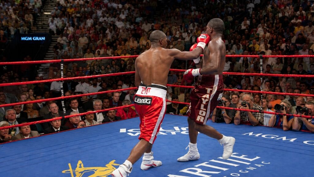Jermain Taylor Ends Bernard Hopkins’ Historic Middleweight Reign Jermain Taylor Ends Bernard Hopkins’ Historic Middleweight Reign