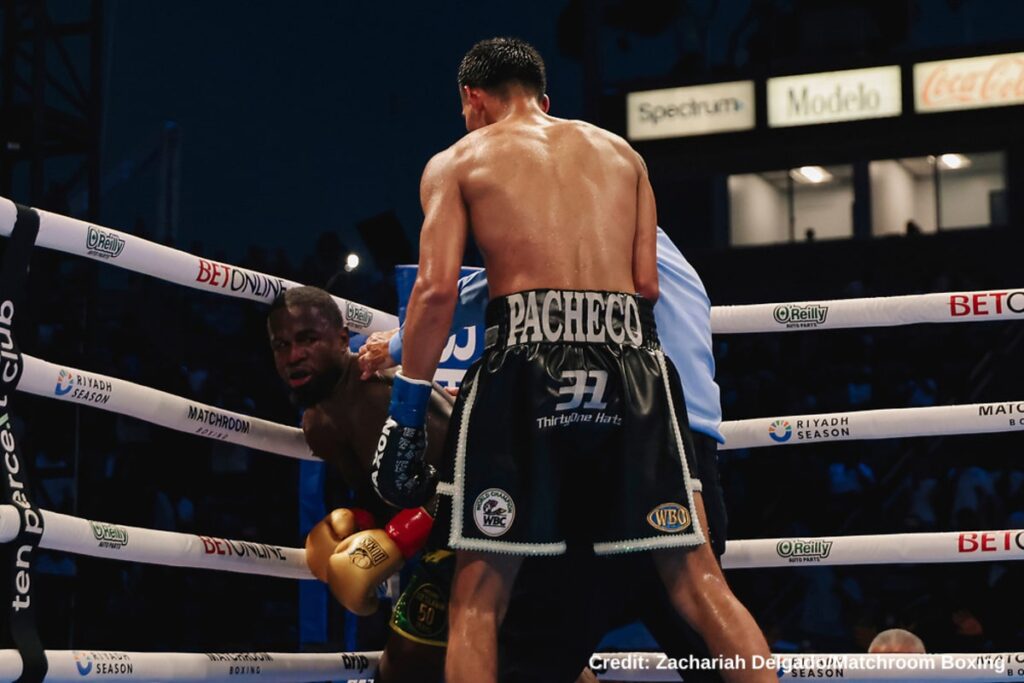 Diego Pacheco Looks Much Improved Against Immanuwel Aleem Diego Pacheco Looks Much Improved Against Immanuwel Aleem
