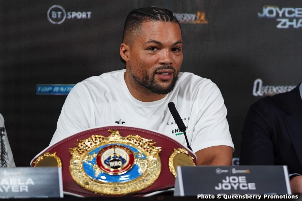 Joe Joyce Could Land Surprise WBA Title Fight After Tony Yoka Injury