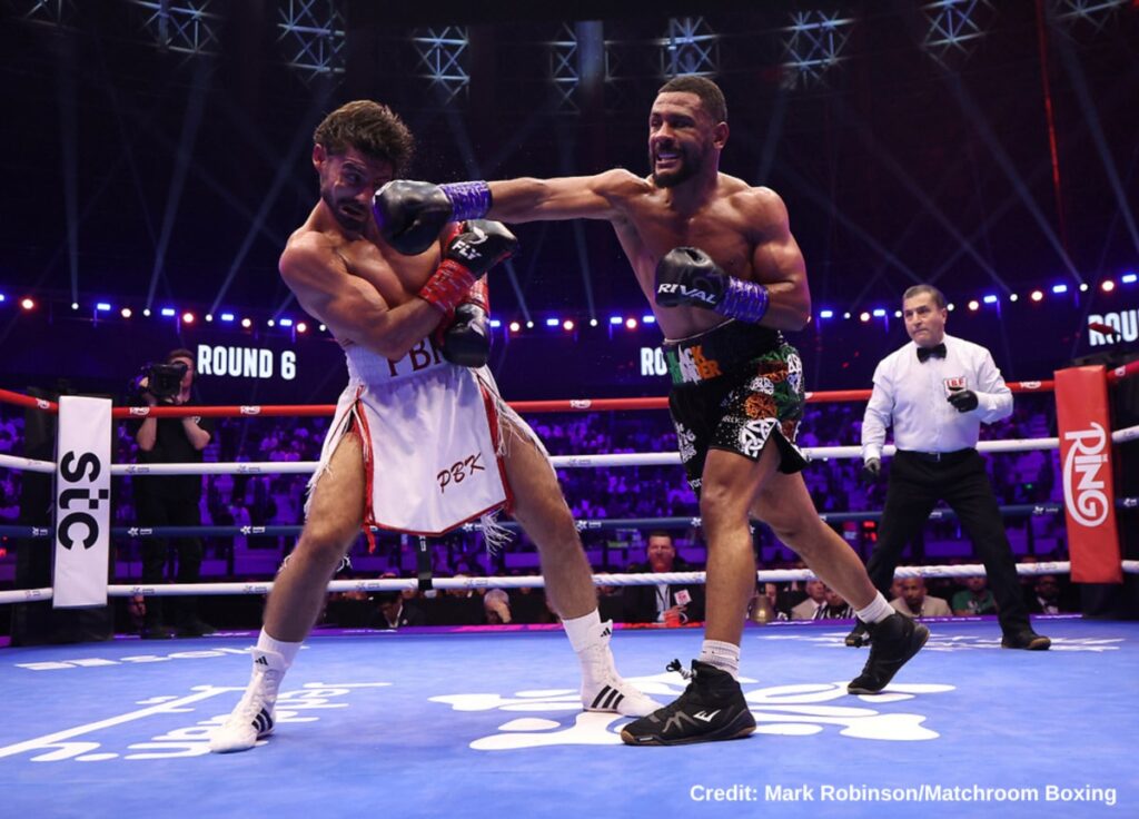 Josh Kelly Retains IBF Title After Grueling Win Over Caoimhin Agyarko Josh Kelly Retains IBF Title After Grueling Win Over Caoimhin Agyarko