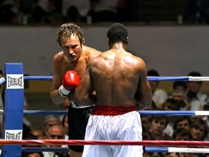 Larry Holmes Breaks Down Scott LeDoux in Minnesota Larry Holmes Breaks Down Scott LeDoux in Minnesota