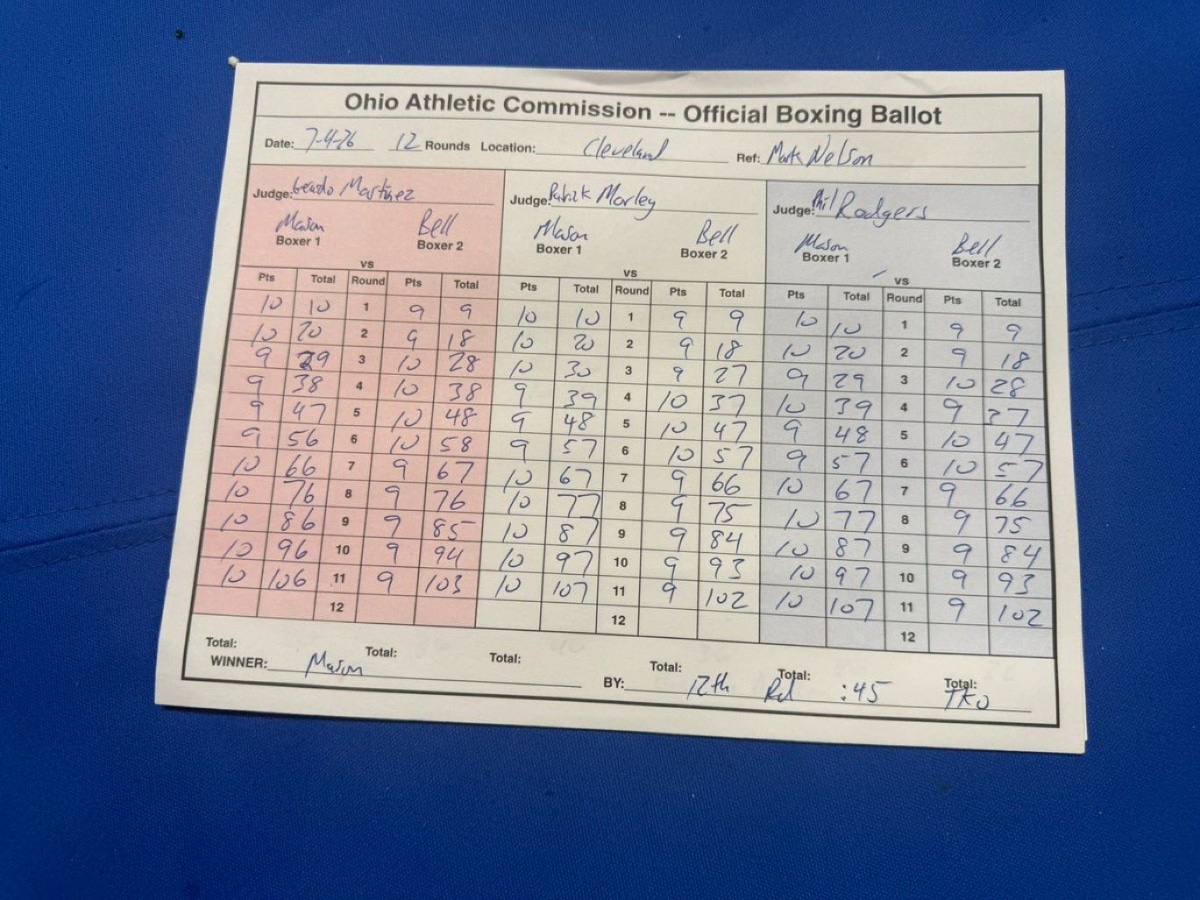 Image: Abdullah Mason Wins A Tough One In Cleveland