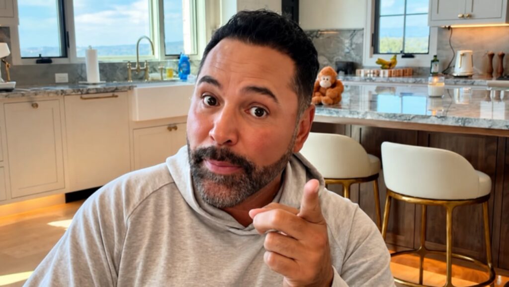 Oscar De La Hoya Says Fans Don’t Want Ryan Garcia-Conor Benn, Calls Devin Haney Rematch The Bigger Fight Oscar De La Hoya Says Fans Don’t Want Ryan Garcia-Conor Benn, Calls Devin Haney Rematch The Bigger Fight