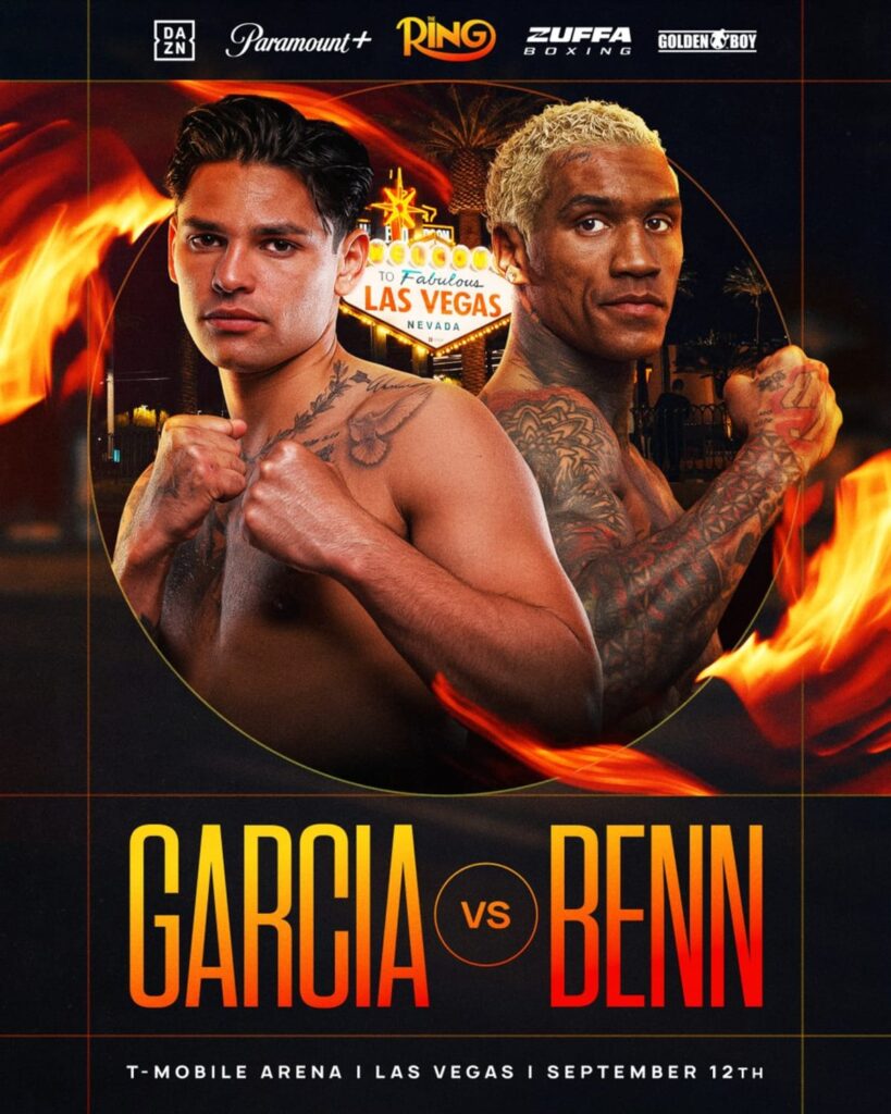 Ryan Garcia vs. Conor Benn Official For September 12 Ryan Garcia vs. Conor Benn Official For September 12