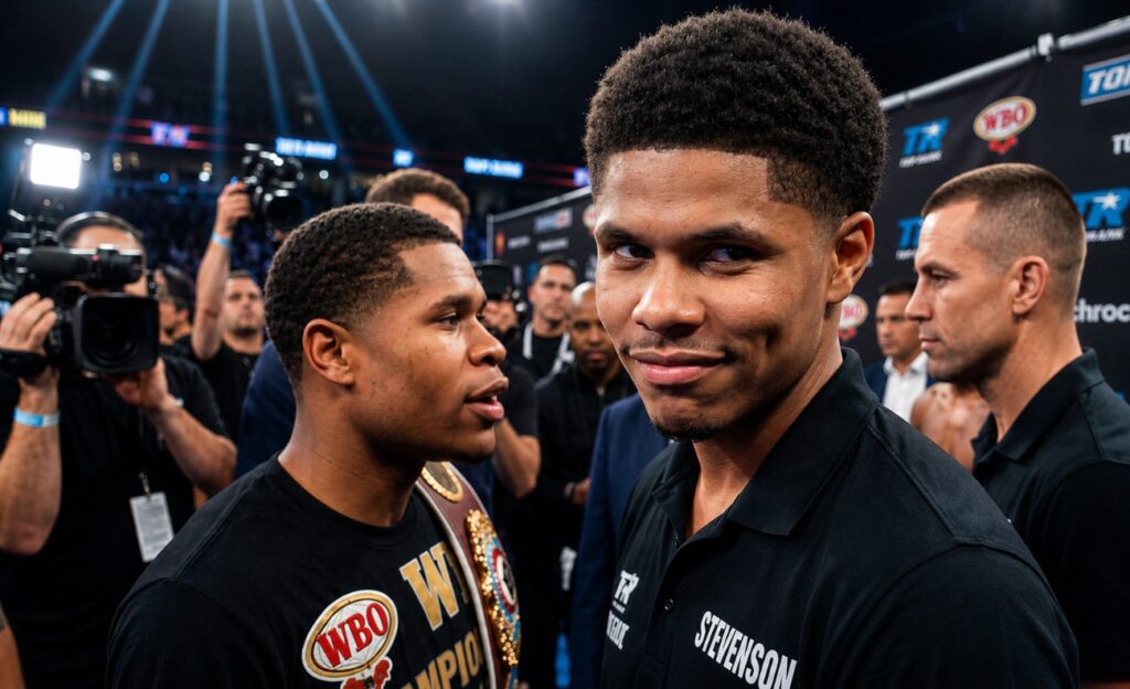 Is Shakur Forcing Haney’s Hand To Help Keyshawn Davis? Is Shakur Forcing Haney’s Hand To Help Keyshawn Davis?