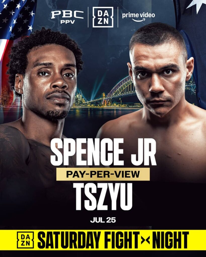 Errol Spence Jr. Vs. Tim Tszyu PPV Lands On DAZN Worldwide Errol Spence Jr. Vs. Tim Tszyu PPV Lands On DAZN Worldwide