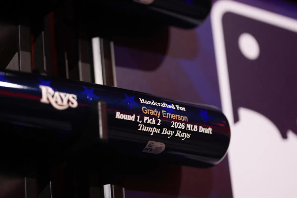 Rays draft tracker and signing board