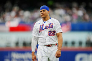 Juan Soto leaves Mets’ 4-2 loss to Dodgers with left calf soreness, will undergo MRI Juan Soto leaves Mets’ 4-2 loss to Dodgers with left calf soreness, will undergo MRI