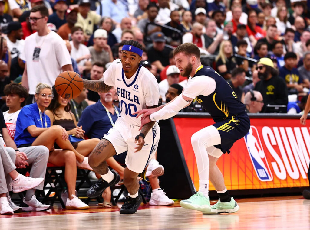 Philon, Broome stand out again as Summer Sixers hang on to beat Pacers in OT Philon, Broome stand out again as Summer Sixers hang on to beat Pacers in OT