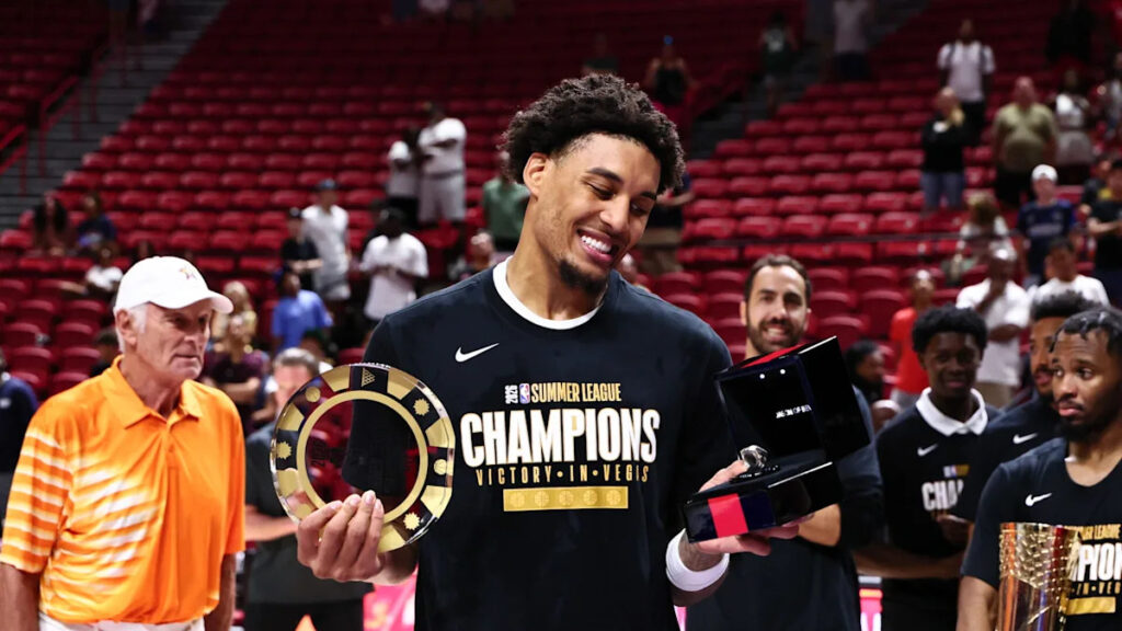 Warriors rookie Yaxel Lendeborg named Summer League MVP, All Summer-League teams announced Warriors rookie Yaxel Lendeborg named Summer League MVP, All Summer-League teams announced