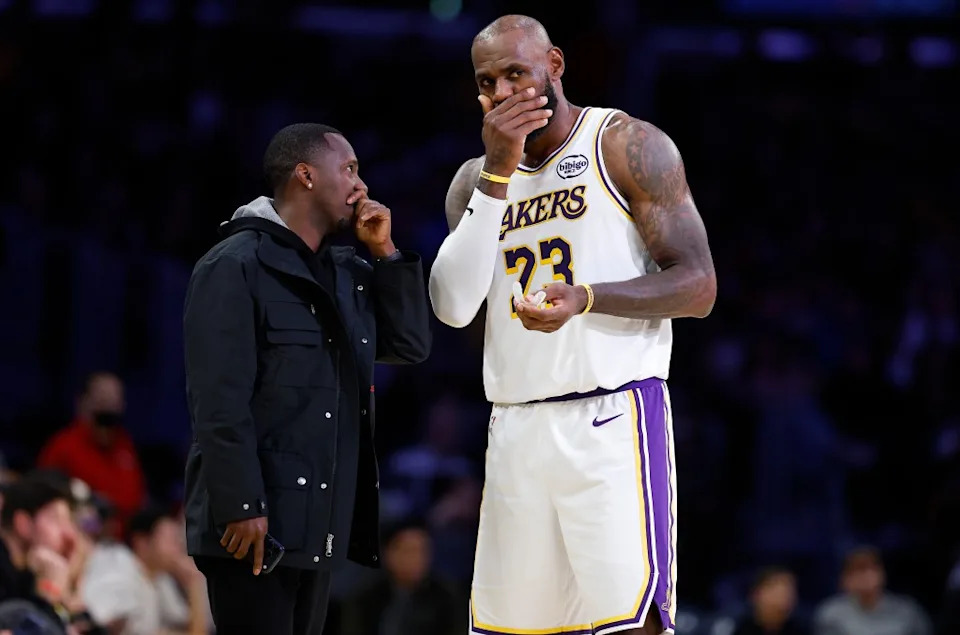 Rich Paul revealed it was difficult for LeBron James to reject the Warriors. Getty Images