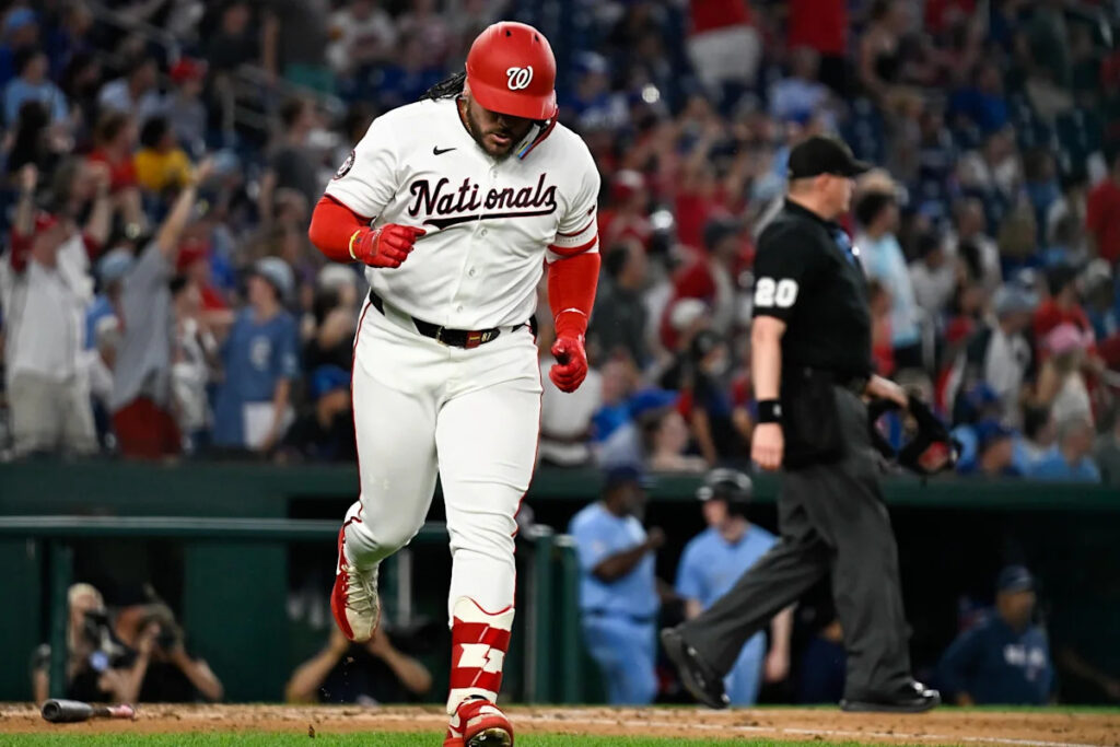 The Washington Nationals potent offense is surprisingly quiet in the late innings