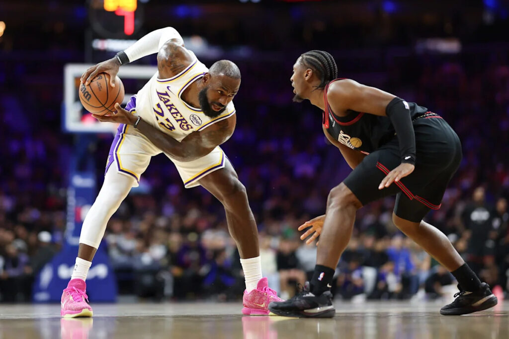 The 76ers got LeBron James. What will their offense actually look like?