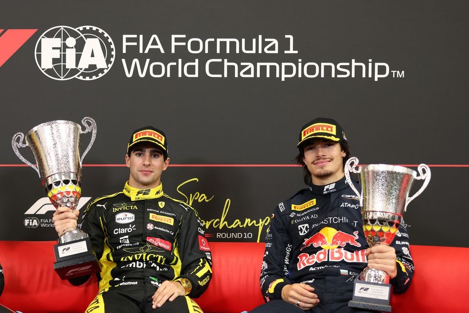 F1 juniors shine in F2 2026 title fight F1 juniors shine in F2 2026 title fight