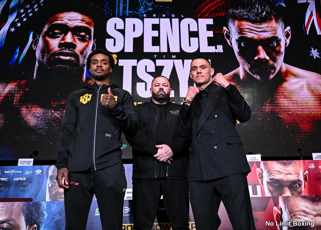 Image: Errol Spence Jr. Predicts Early Finish as Tim Tszyu Targets Career-Defining Win